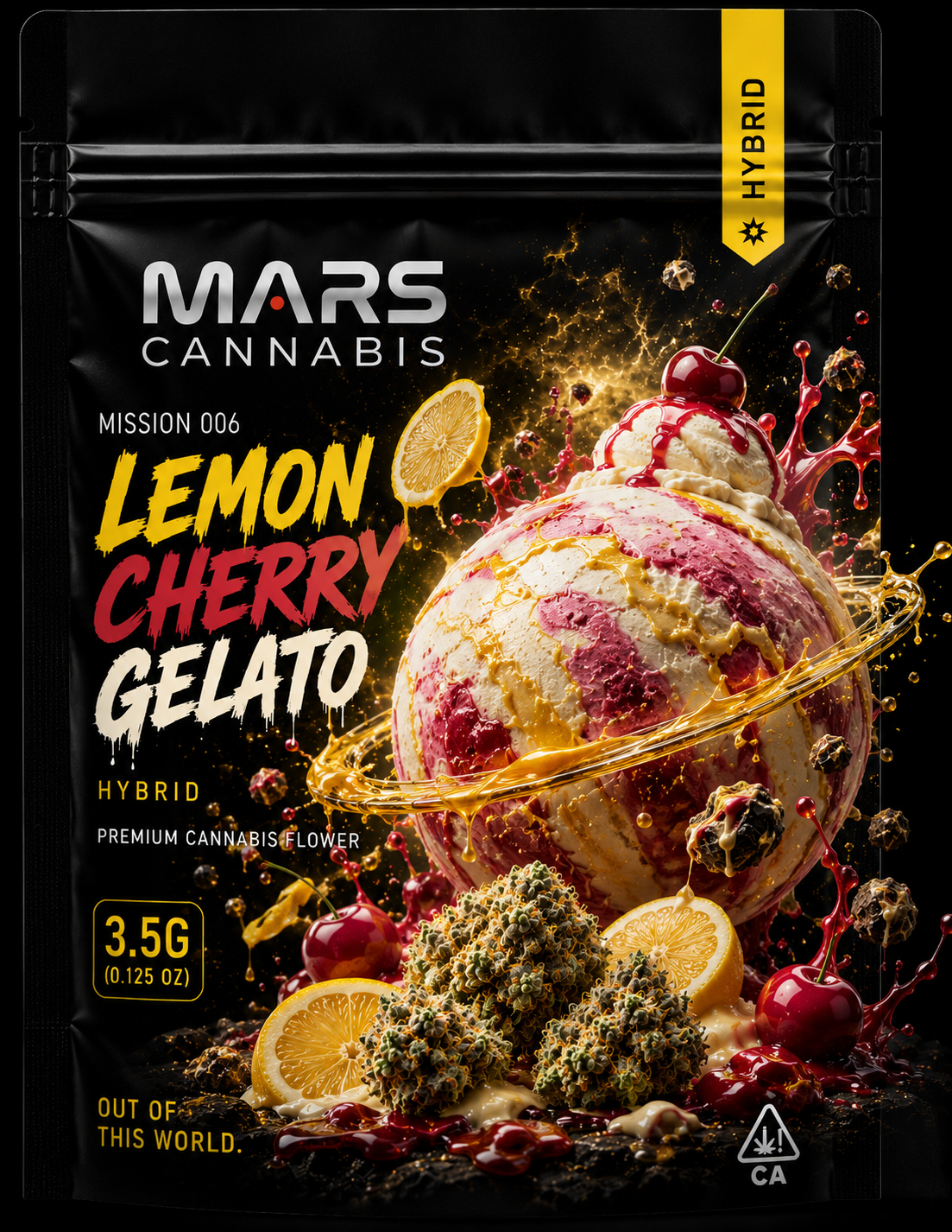 Lemon Cherry Gelato